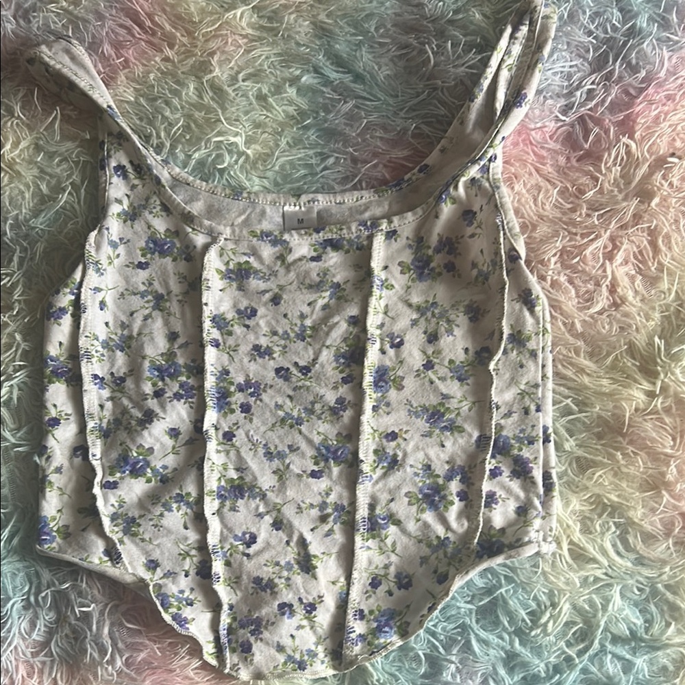 Floral Print Women's Top